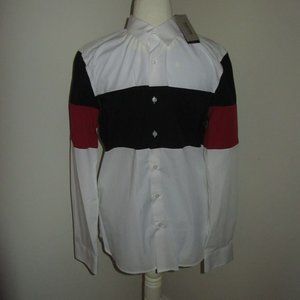 💰 3/$25.00 Men's Long Sleeve Dress Shirt Sz M Reaction by Kenneth Cole NWT.